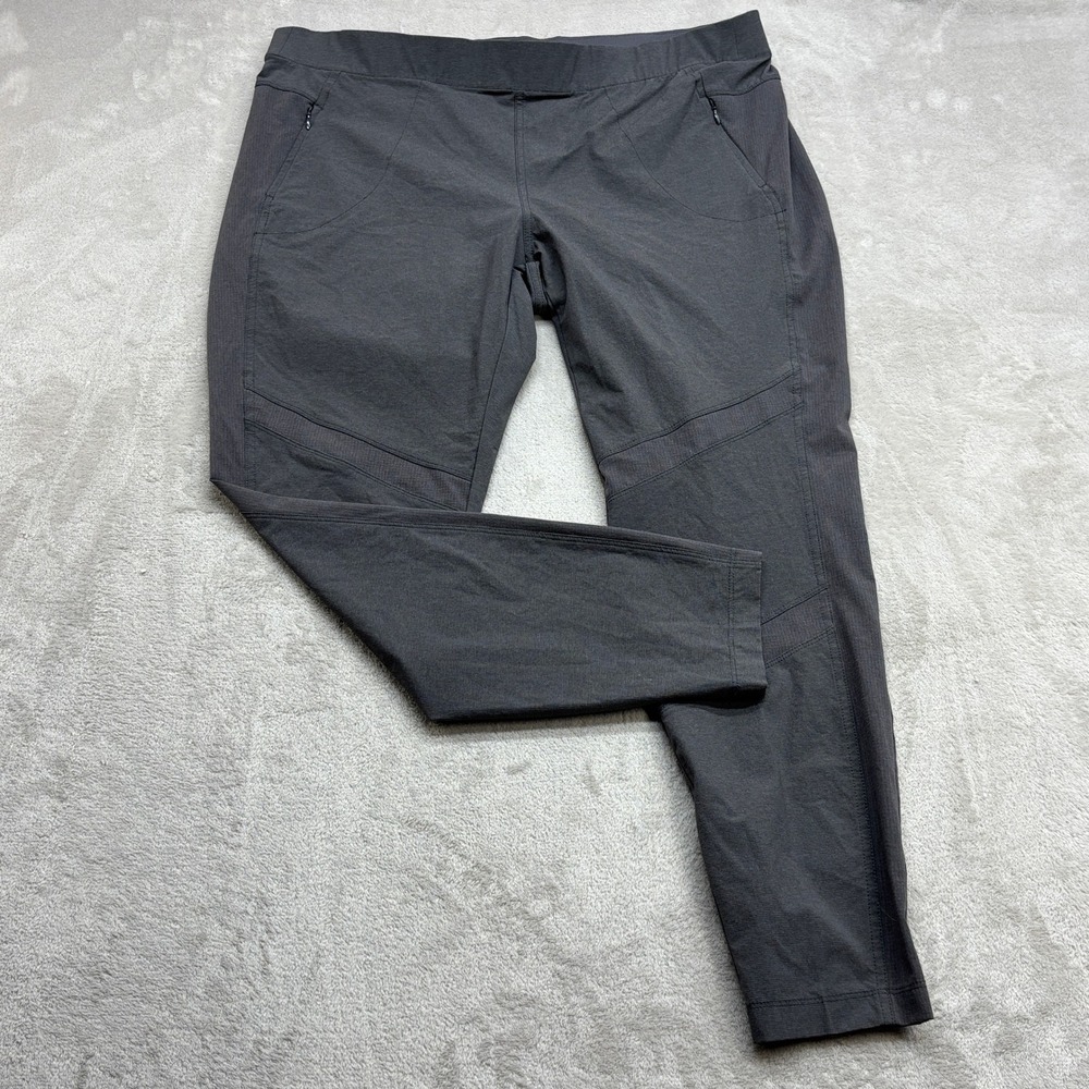 KUHL Tapered Hiking Pant Women XL Gray Stretch Lightweight Active Trail Gorpcore